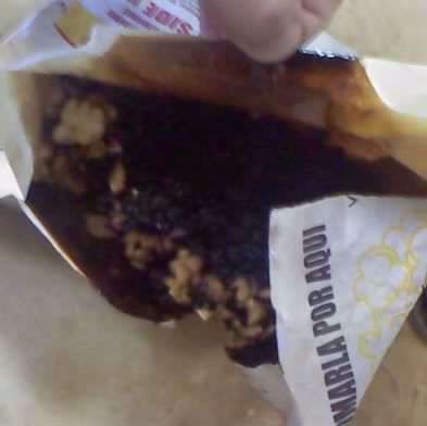 Popcorn Bag Catches Fire